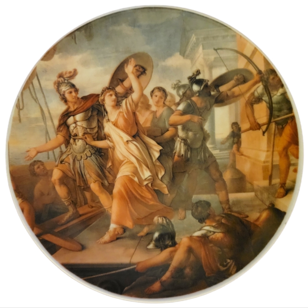 Vtg Josef Kuba Porzellan Bavaria West Germany Plate